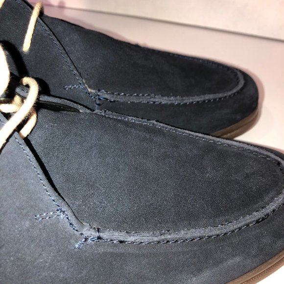 MODERN FICTION Diction Suede Moc Toe Boots NEW/ Great condition
